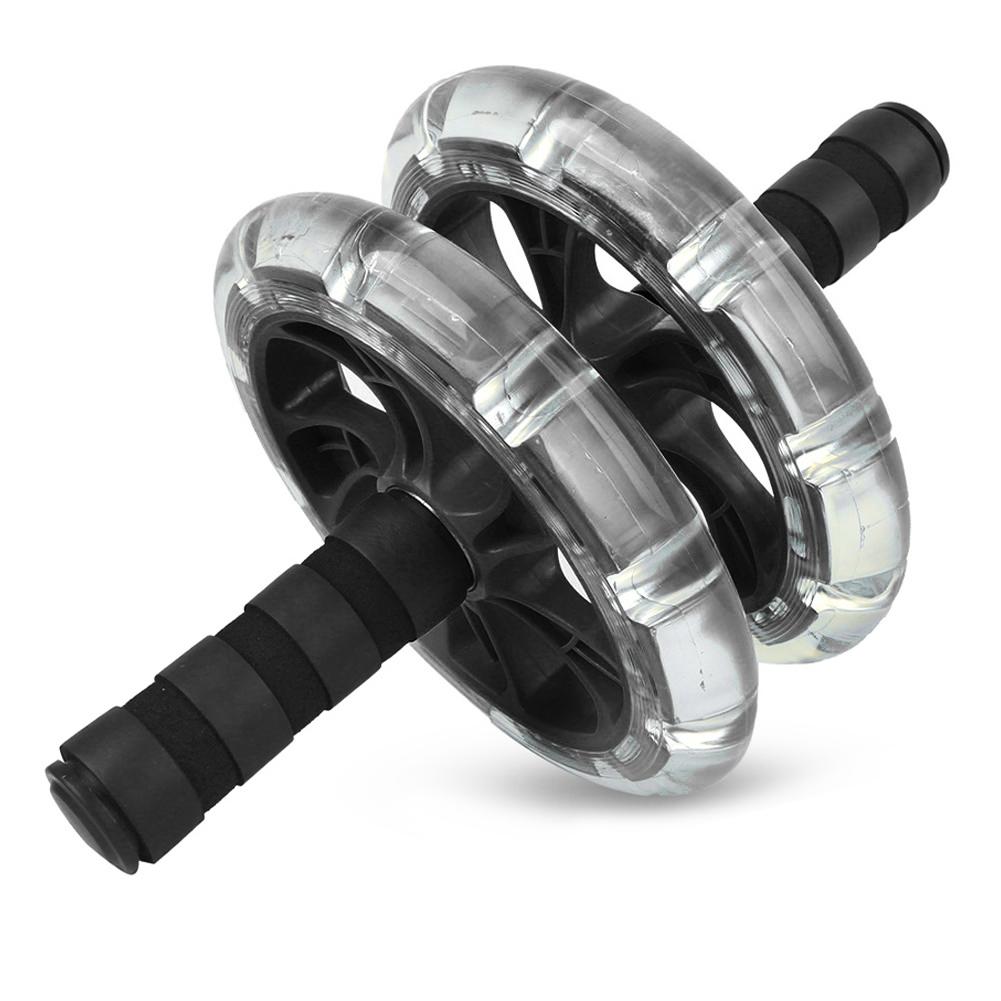 Fitness Roller with Bearing Workout Abdominal Exerciser Pull Strap Set Domestic Training Equipment Waist Slimming Sport