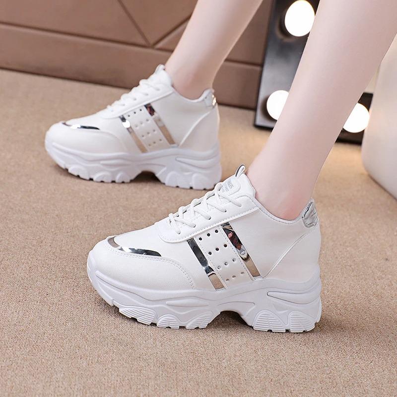 Women Sneakers Spring Inner Increase Shoes Comfortable Casual Platform Tennis Sneakers Women Zapatos De Mujer