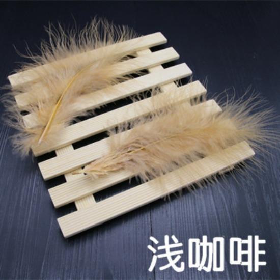 50Pcs Feather Perennial Diy Color Full-Fleece Feather Turkey Feather Jewelry Accessories Materials From 50 Pieces