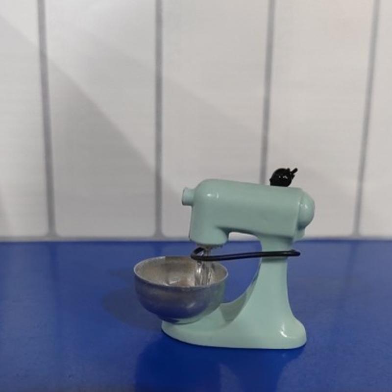 1:12 Dollhouse Miniature Kitchen Modern Mixer Model Furniture Accessories Toys