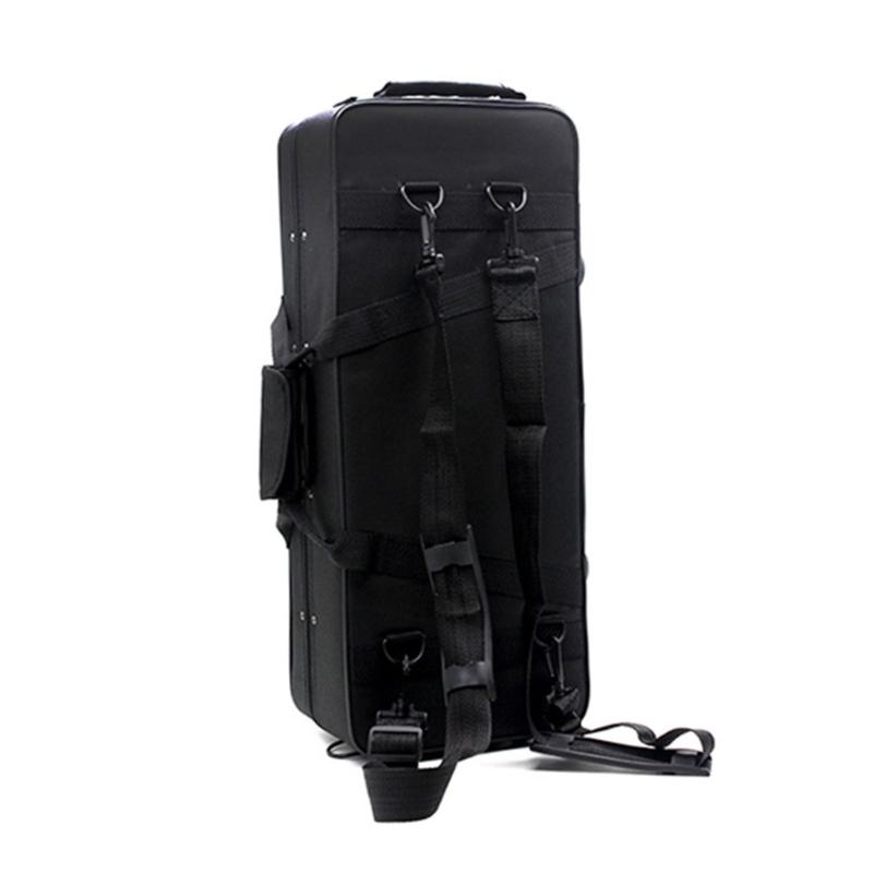 Durability Waterproofed Trumpet Gig Bag Adjustable Shoulder Straps Front Pocket for Instrument Protecting