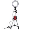 6.2in Dimmable LED Ring Light Photography Fill Light with Tripods and Mobile Phone Holder