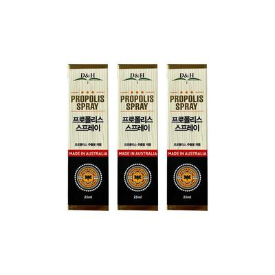 Spray Propolis D&H, 25ml, 3 unités