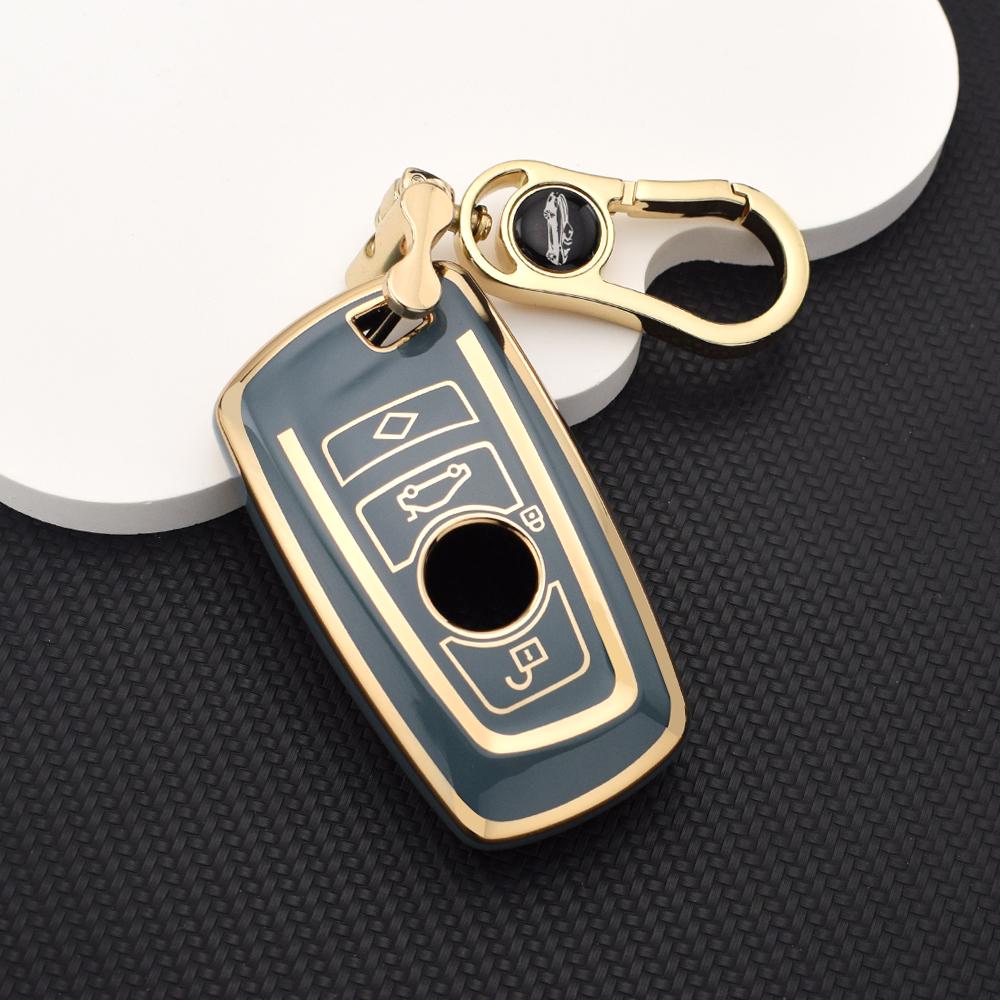 Soft Tpu Key Fob Case For Bmw 1/3/5/7 Series X1 X3 X4 X5 M3 M4 - Fits F10 F15 F20 F30 F18 F25 E34 Protective Case Accessory