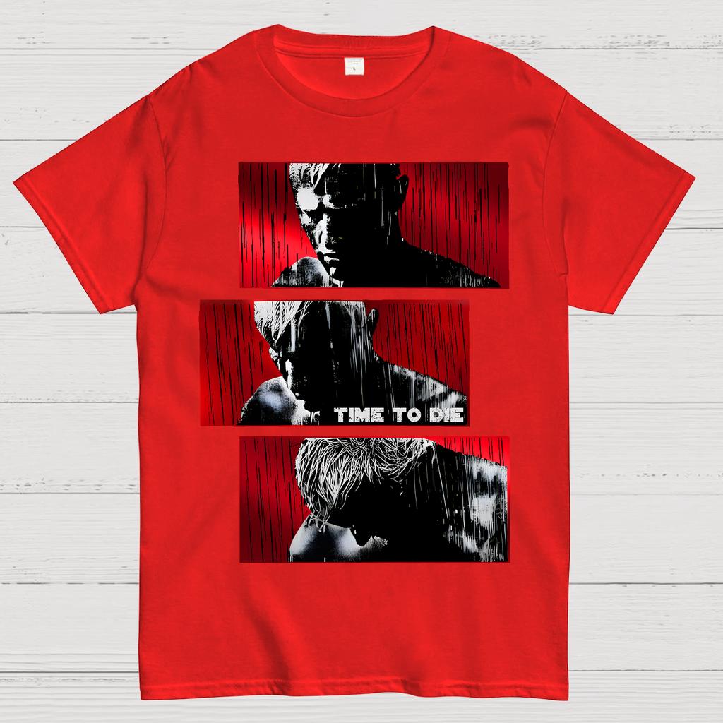 Time To Die Unisex 100% Cotton Summer Casual Cool Loose T-Shirt