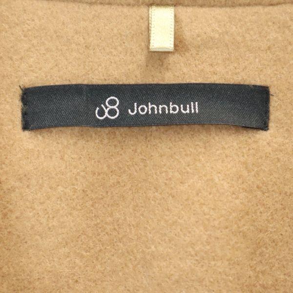 Unused Johnbull Wool Blend Melton Coat M Camel Men's Used