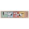 Senko Snoopy PVC Kitchen Past 45 X Character Snoopy 75th 50085 Mat, Snoopy, Approx. 180cm, Beige, Anniversary,