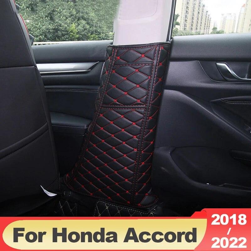 Car B Pillar Anti-kick Protective Mat Cushion Pad Case Cover Stickers For Honda Accord 10th 2018   2022 Car Accessories