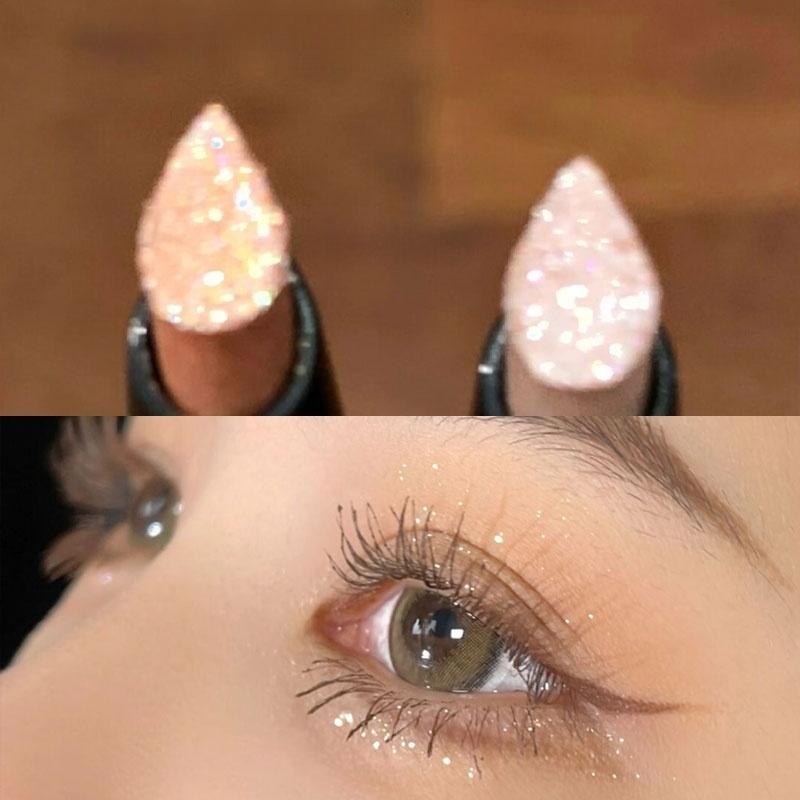 HERORANGE glittering, clear, explosive, broken diamond, ice, silkworm laying pen, eye shadow stick, pearl price
