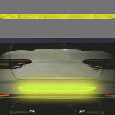 1pc segurança carro corpo tronco refletor adesivo acessórios auto