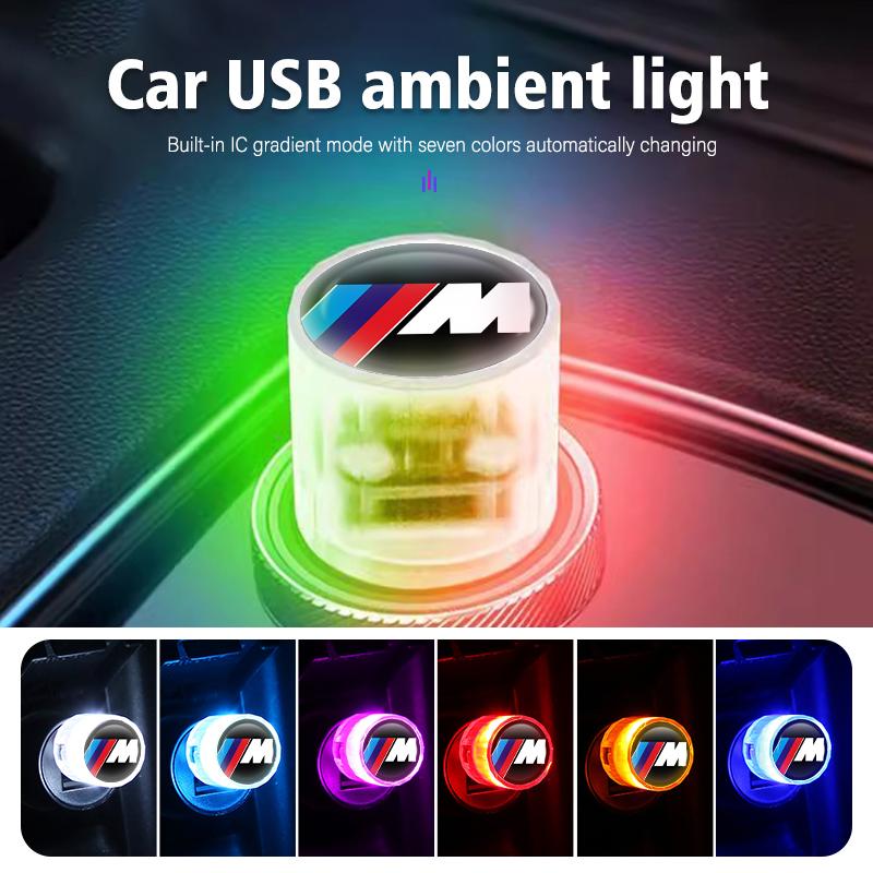 Auto Mini-USB Tragbares Umgebungslicht Dekoratives Streifen Zubehör Für BMW E46 E90 E60 F10 E39 F30 E36 E87 E90 E30 E53 F31 E92