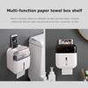 Waterproof Toilet Paper Holder Creative Roll Towels Box Shelf Kitchen Bathroom