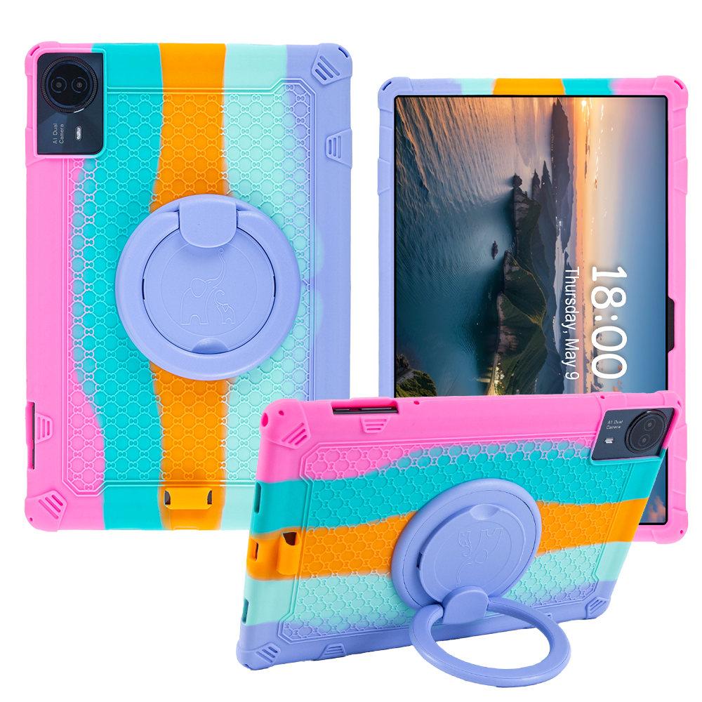 

Soft Silicone Stand Case For Teclast T65 Max 13inch 360 Rotating Tablet Cover Kids Safe Protective Funda T65Max 13 T65 Max 13inch