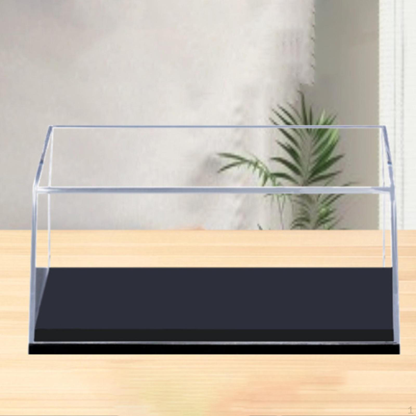 Прозрачная витрина для масштабных моделей 1/43, защитная настольная коробка, витрина для