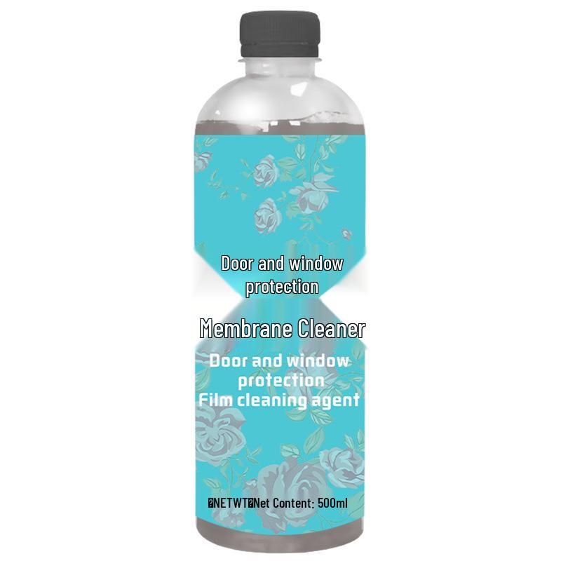 Household Adhesive Film & Sticker Remover for Doors, Windows, and Stainless Steel.