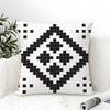 Pixel art print texture Pillow Case Cotton Linen Fabric Square Zipper Pillowcase Home Decorative Living Room