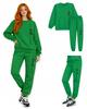 Women' Tracksuit Set Youth Warm Fluff Tracksuit Producer Grassy