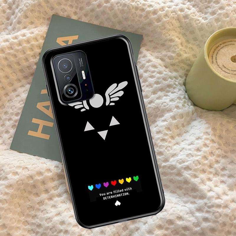 Game Undertale Phone Case For POCO X3 X5 F5 Pro F3 M5s C40 X4 F4 GT Cover For Xiaomi 11T 12T 13 Pro 12 Lite