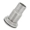 Marine Boat Thru Hull Fitting Connector Stainless Steel Hose Tail Barb Marine Hardware11 2inch