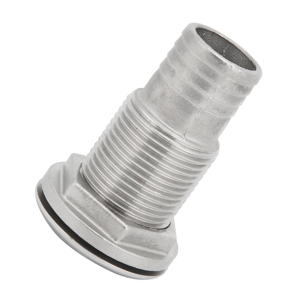 Marine Boat Thru Hull Fitting Connector Stainless Steel Hose Tail Barb Marine Hardware11 2inch