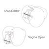 Metal Anal Expander Vaginal Extender Speculum Anus Expansion Pussy Spreader Dilator Bdsm Sex Supplies Adult Products Sextoys