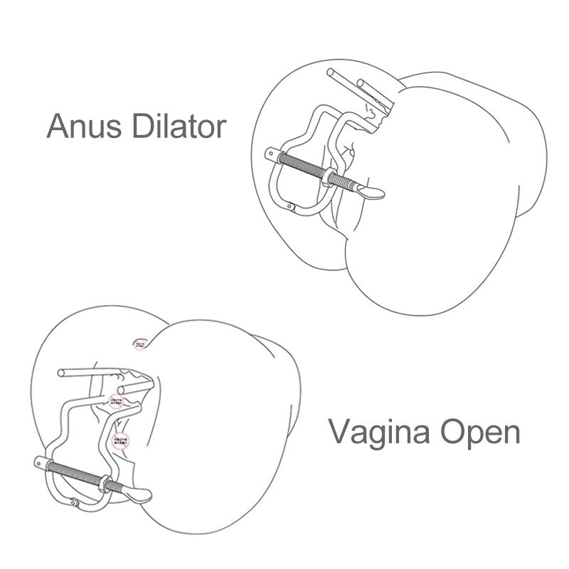 Metal Anal Expander Vaginal Extender Speculum Anus Expansion Pussy Spreader Dilator Bdsm Sex Supplies Adult Products Sextoys