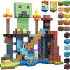 Magnetic Building Block Bricks  Architectural,Creative Cube Magnetic Building Blocks for Kids Birthday Gifts Toy