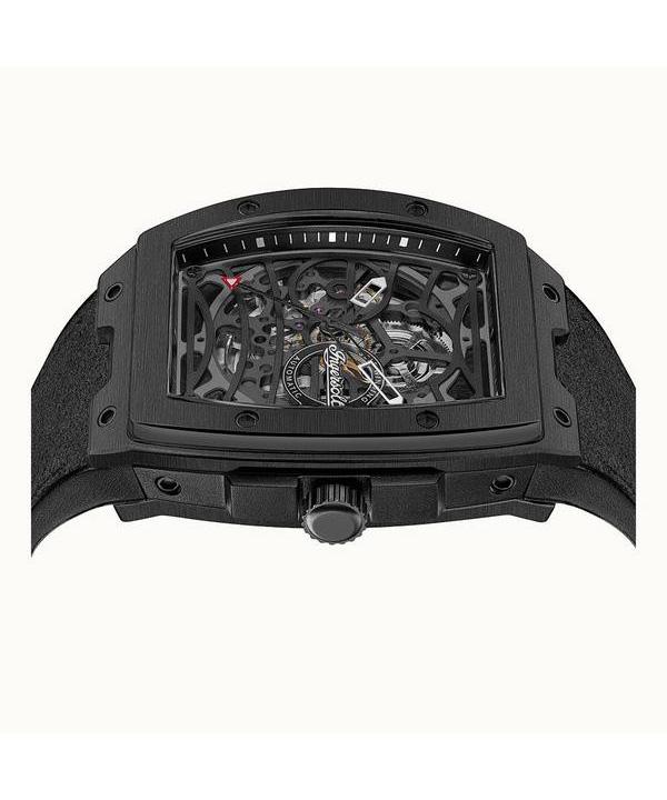 Ingersoll Ceasul pentru bărbați Challenger cu cadran schelet negru automat I12307