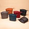 Multi-Pocket Genuine Leather Crossbody Bag for Women