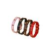 Carefully Selected PU Leather Pet Collar with Pearlescent Rivets and Gold Buckle for Small Dogs Like Teddy and Pomeranian