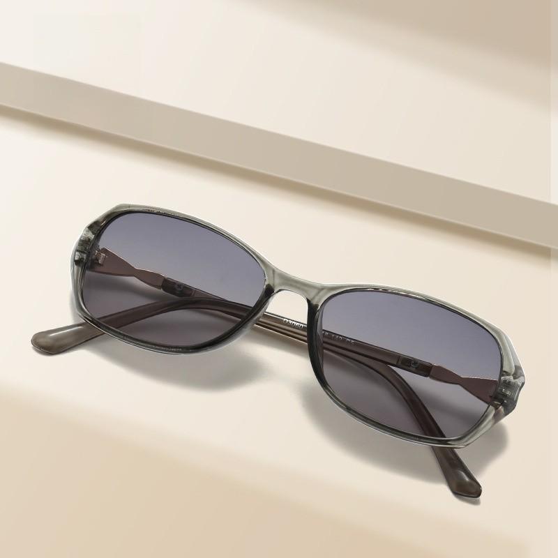 Spring 2025 Elegant Oval Frame Sunglasses With Uv Protection For Outdoor Activities And Parties