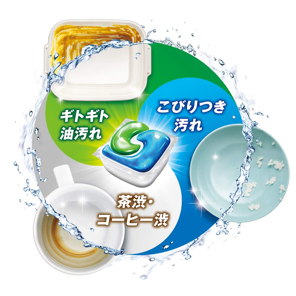 Joy Gel Tab Dishwasher Detergent 38 pieces x 2 pieces [Bulk Purchase]