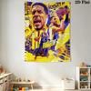 Golden State Warriors Team Poster Threepiece Set 1 Duvet Cover 2 Pillowcase Without Core Soft And Comfortable Duvet Cover And Pillowcase