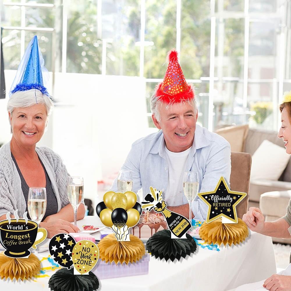 Themed Retired Paper Honeycomb Shape Party Event Desktop Ornaments Decoration