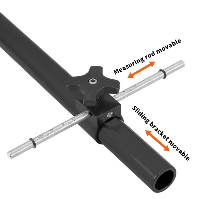 Aluminum Bicycles Derailleurs Hanger Alignment Tool With 360 Degree Rotations For Precise Rear Wheel Adjustment
