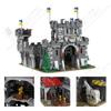 MOOXI MOC Medieval Castle City Wall Tower Architecture Military Building Blocks Adult Set Bricks Assembly Kids Toy Birthday Gift
