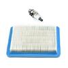Air Filter +  Plug for Lawnmowers  Engine