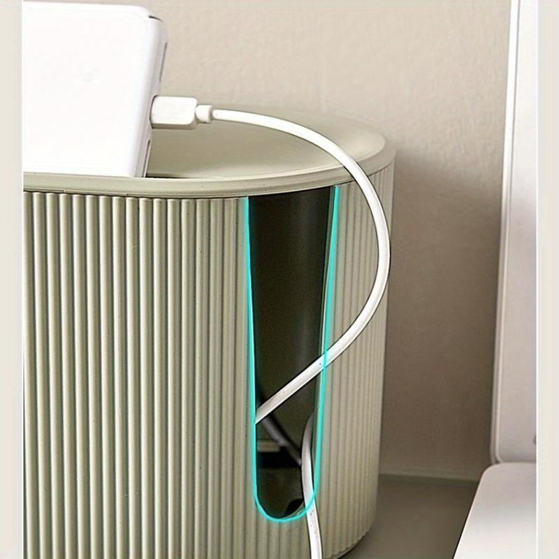 Large Plug Board Storage Box Save Space Cable Wire Organizer Dustproof Plastic Plug Board Storage Box for Wire WiFi