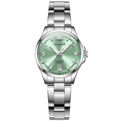Quartz Stainless Blue Women's Watch, Cute, Lightweight, Steel, Waterproof, Luminous, Gift,