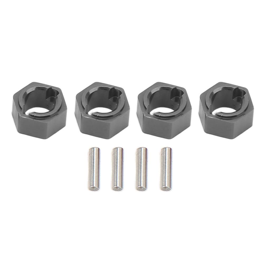 4Pcs Easy Installation RC Wheel Hex Drive Adapter for FMS FCX24 1/24 RC Car