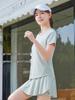2024 Women's Summer Sports Set: Casual Yoga Fashion, UPF50+ Sun Protection, Breathable Sweat-Absorbent Ice-Feeling Skirt Set