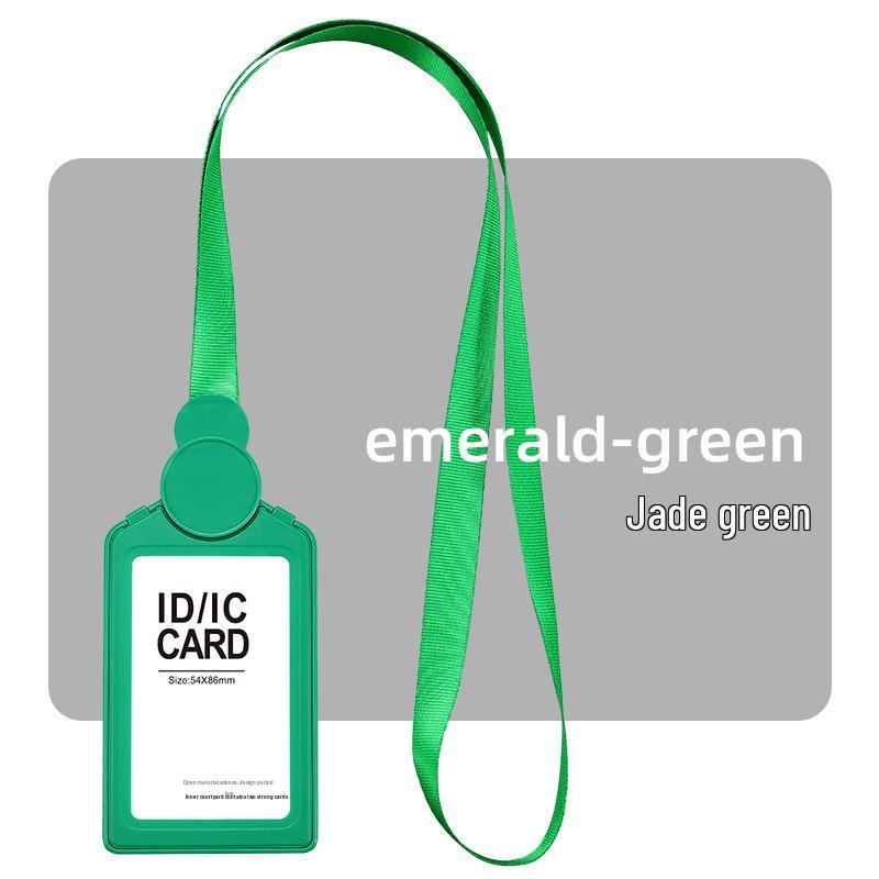 Retractable Neck Lanyard ID and Badge Holder for Work, Campus, and Meal Cards