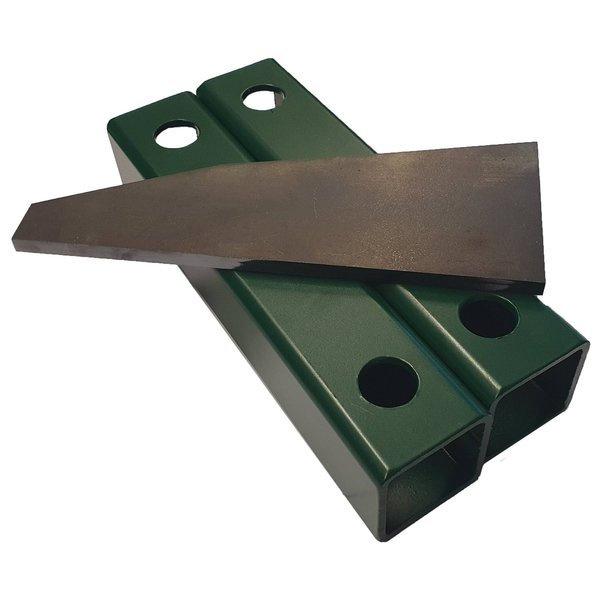 Mounting Kit: Wedge + Risers for 2U Set