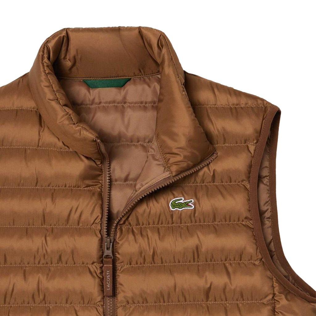 Lacoste Men's Water Repellent Padded Gilet