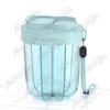 Pill Organizer 7 Grids Large Cup Bottle Organizer Supplement Pill Dispenser for Holding 7 Various Vitamins Travel Pill Case Box