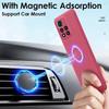Liquid Silicone Magnetic Ring Holder Kickstand Phone Case for XiaoMi Redmi 13C 4G Note 12 13 14 Pro Plus 5G Soft Cover