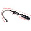 1Set Black Silver Viper Flexible Muffler Pipe for 80cc Bike Gas Engine Motorcycle Exhaust Moto Parts Motor Pipes Motorbike Parts