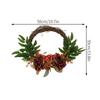 Artificial Flower Wreath for Front Door Farmhouses Garden Wedding Indoor and Outdoor Decorations, Spring Wreath