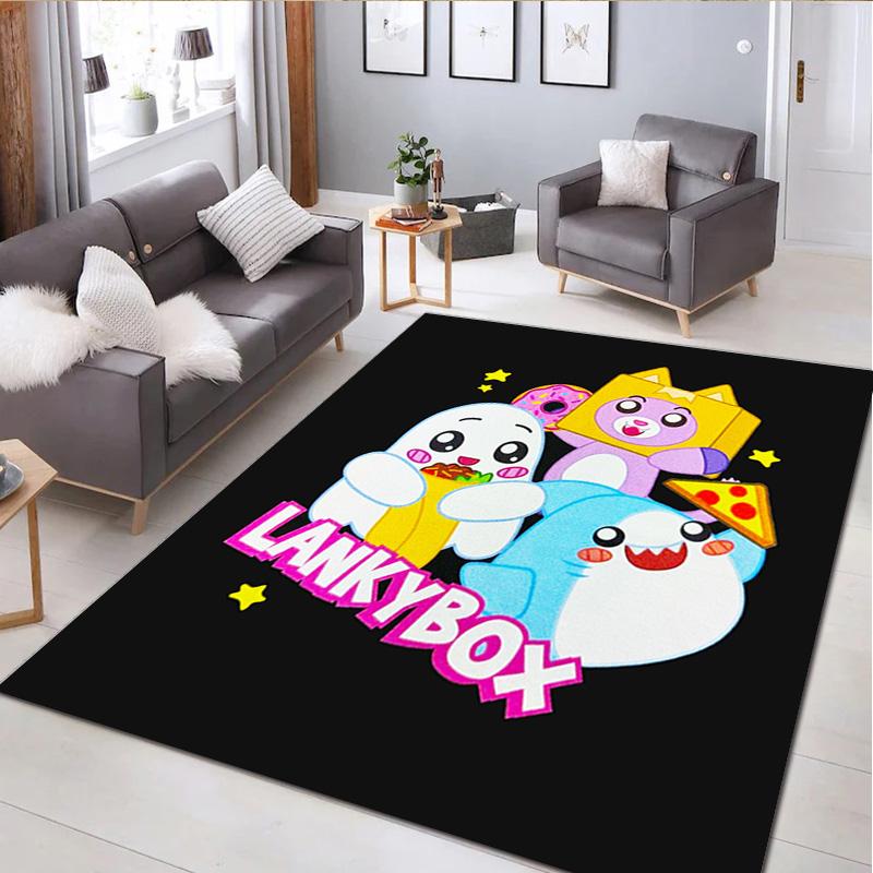 Lankybox Home Office Decorative Rug Room Computer Chair Area Rug Holiday Gift