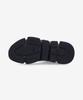 Balenciaga Speed 2.0 Volltransparente Sohle Graffiti Recycelte Strick-Sneaker - Schwarz:Weiß 617196W2DIA1190SS25